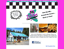 Tablet Screenshot of 59erdiner.com